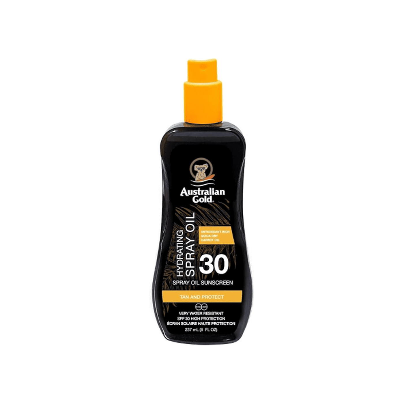 AUSTRALIAN GOLD apsaugos nuo saulės aliejus su morkų sėklų aliejumi SPF30 237 ml