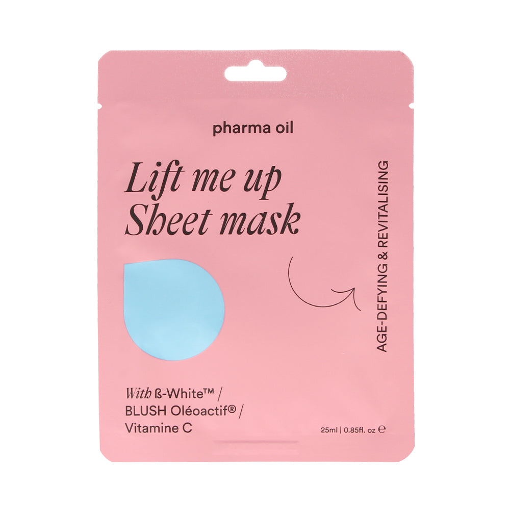 PHARMA OIL, lakštinė veido kaukė Lift me up 25ml, 1 vnt.