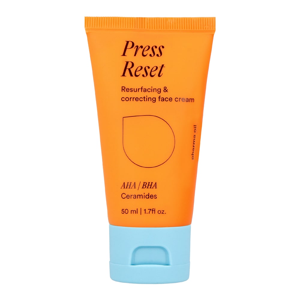 PHARMA OIL, veido kremas  Press reset, 50ml