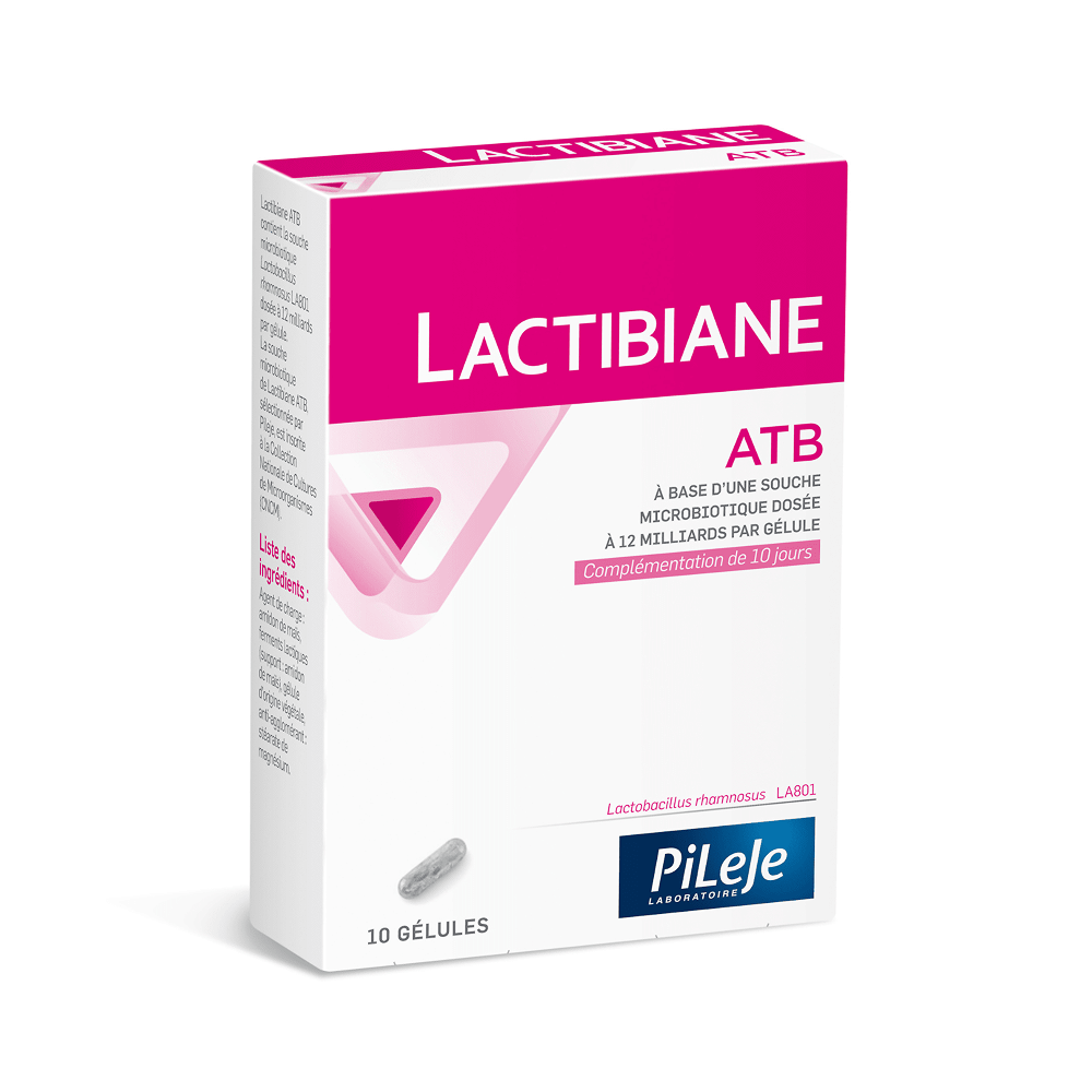 PILEJE LACTIBIANE ATB, 10 tablečių