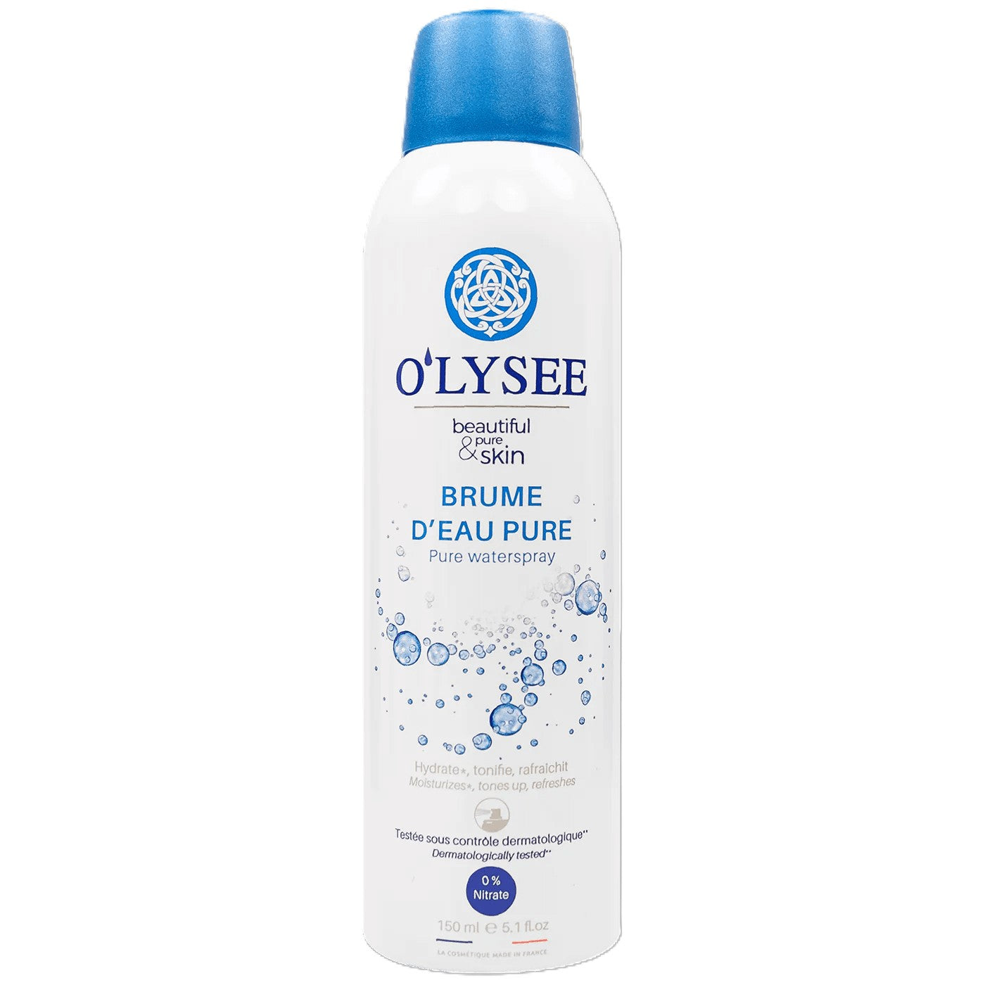 O'LYSEE, PURE, vandens dulksna, 150ml