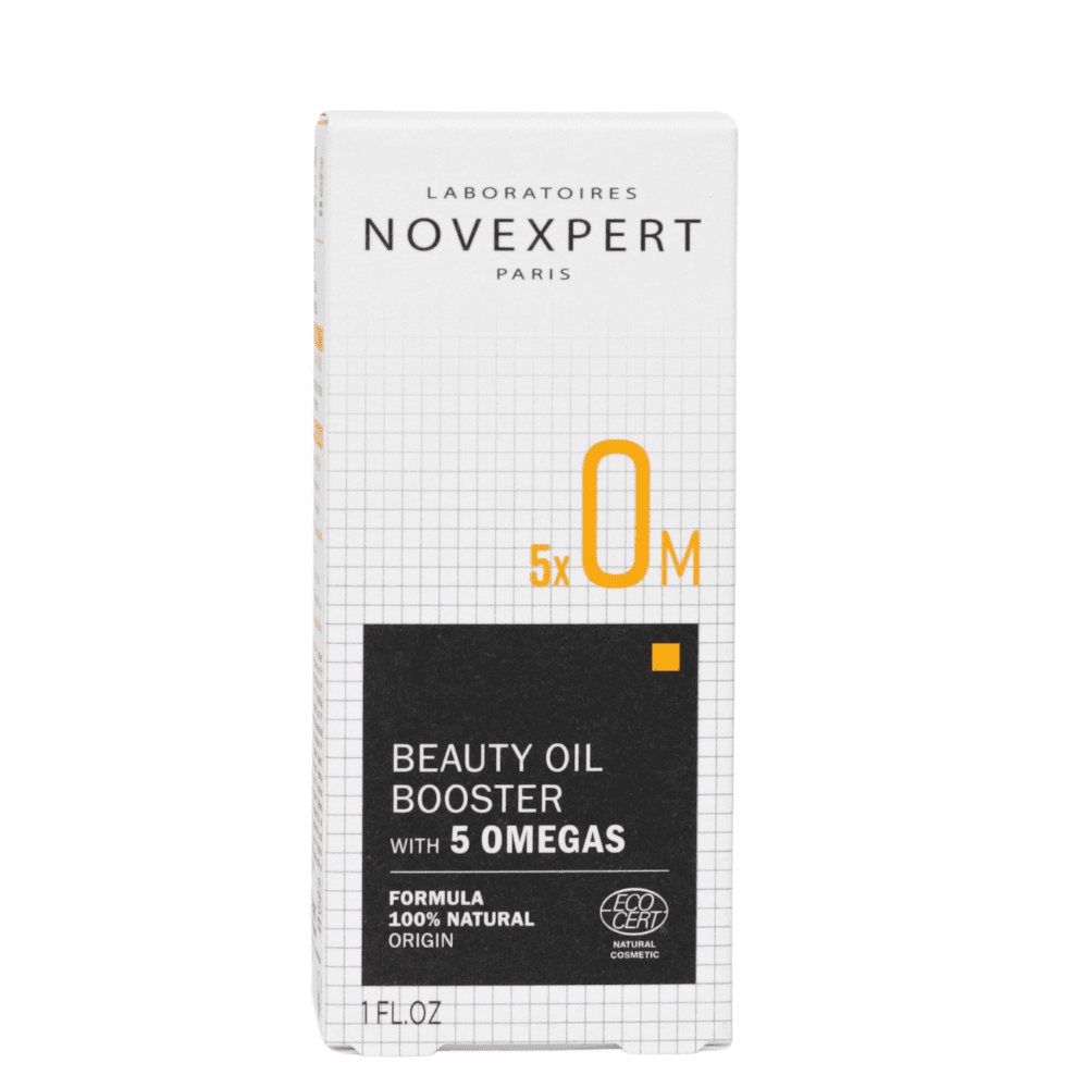 NOVEXPERT koncentruotas, aliejinis veido serumas su 5 rūšių Omega rūgštimis, 30 ml