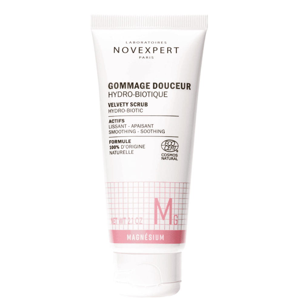 NOVEXPERT švelnus kreminis veido šveitiklis su magniu, 60ml