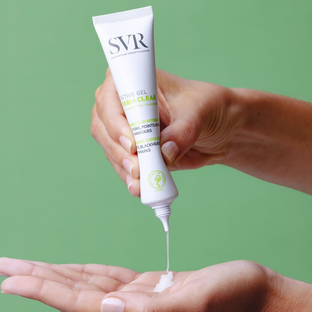 SVR veido kremas-gelis riebiai, probleminei odai SEBIACLEAR ACTIVE GEL, 40 ml