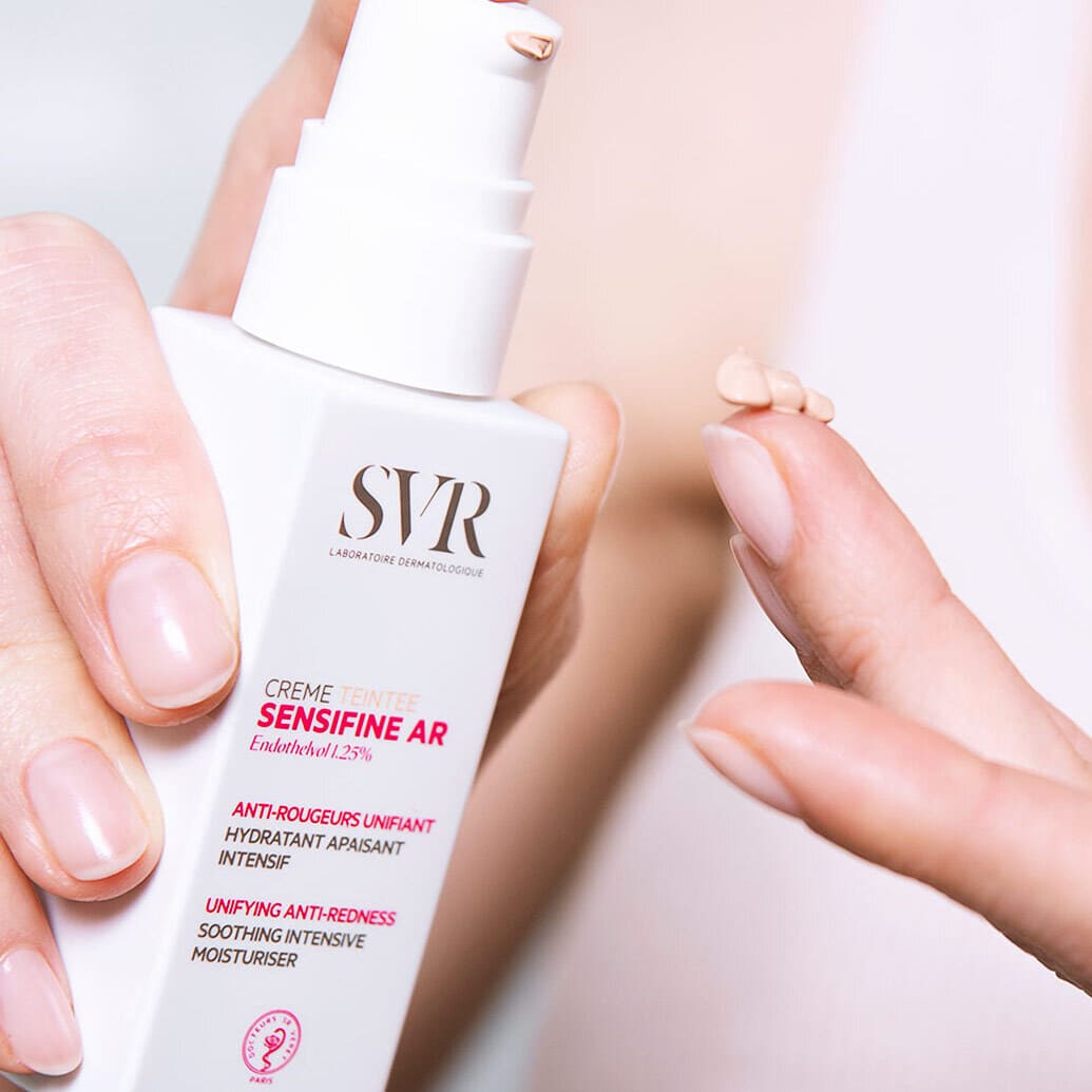 SVR veido kremas su spalva raustančiai, jautriai odai SENSIFINE AR CREME TEINTEE, 40 ml