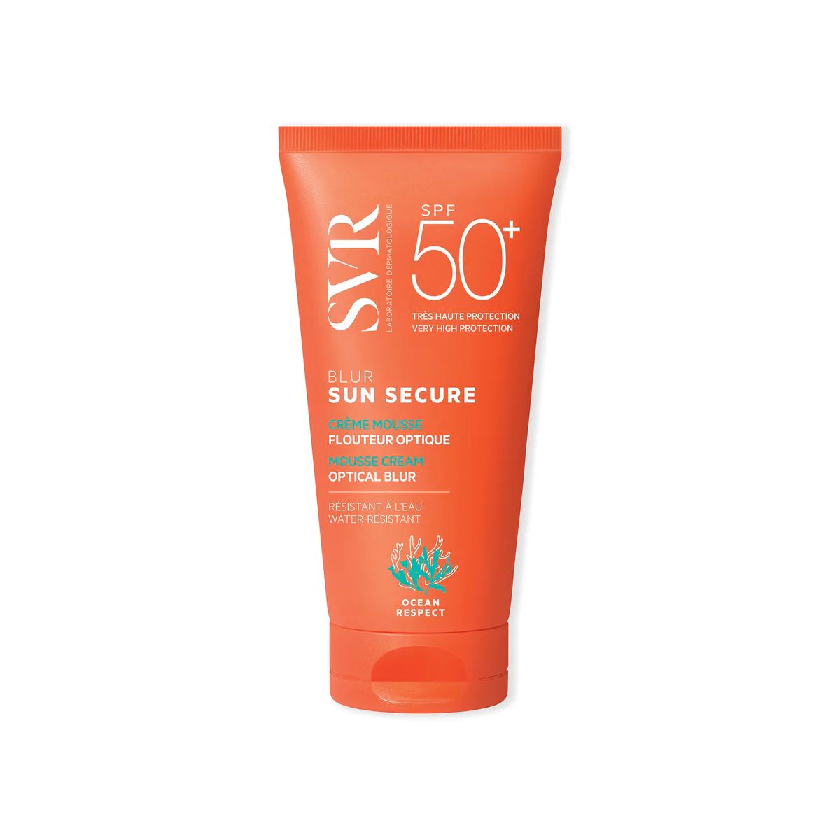 SVR veido kremas nuo saulės su optiniu efektu SUN SECURE BLUR, SPF 50+, 50 ml