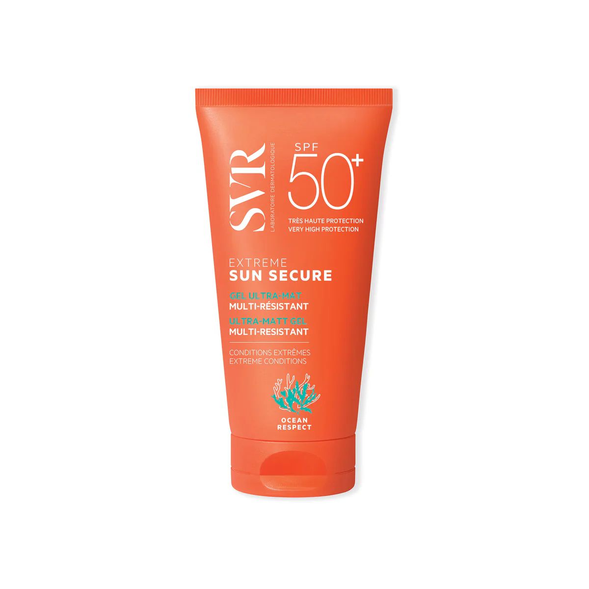 SVR matiškumo suteikiantis apsauginis gelis nuo saulės SUN SECURE EXTREME, SPF 50+, nuo 3 m., 30 ml