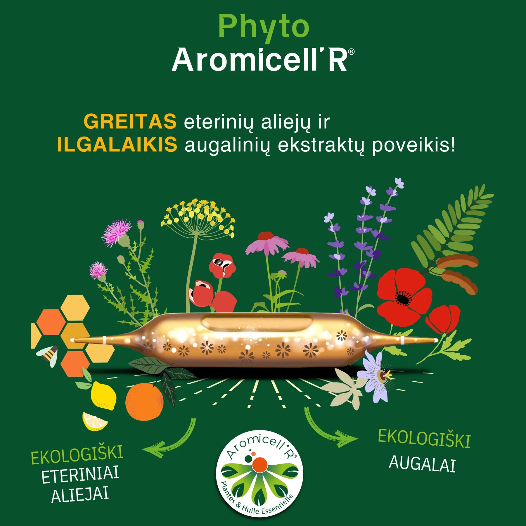 3C PHARMA DEFENCES BIO imunitetui kvėpavimo takams geriamas tirpalas 10ml ampulės N20