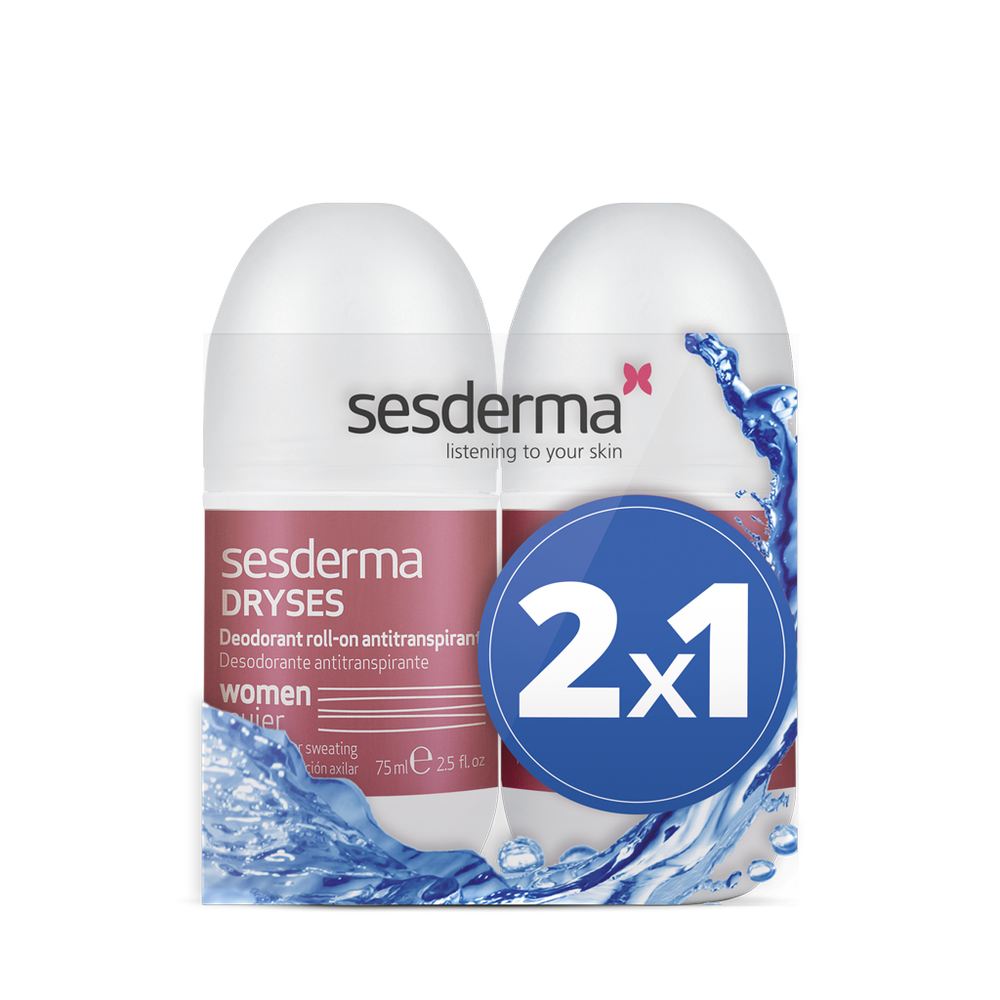 SESDERMA, dryses dezodorantų rinkinys moterims, 2x75 ml