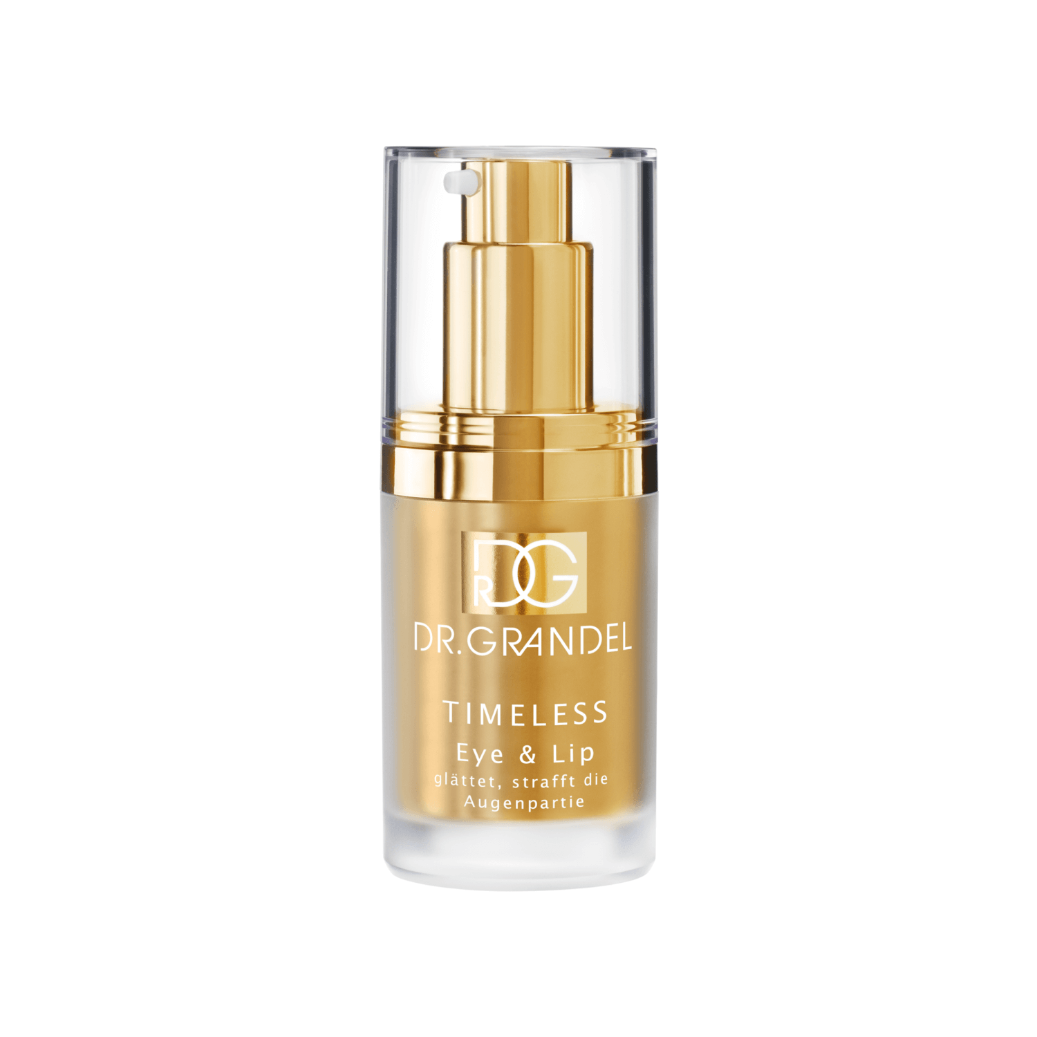 DR. GRANDEL, stangrinamasis akių ir lūpų kontūro kremas TIMELESS EYE & LIP FIRMER, 15 ml