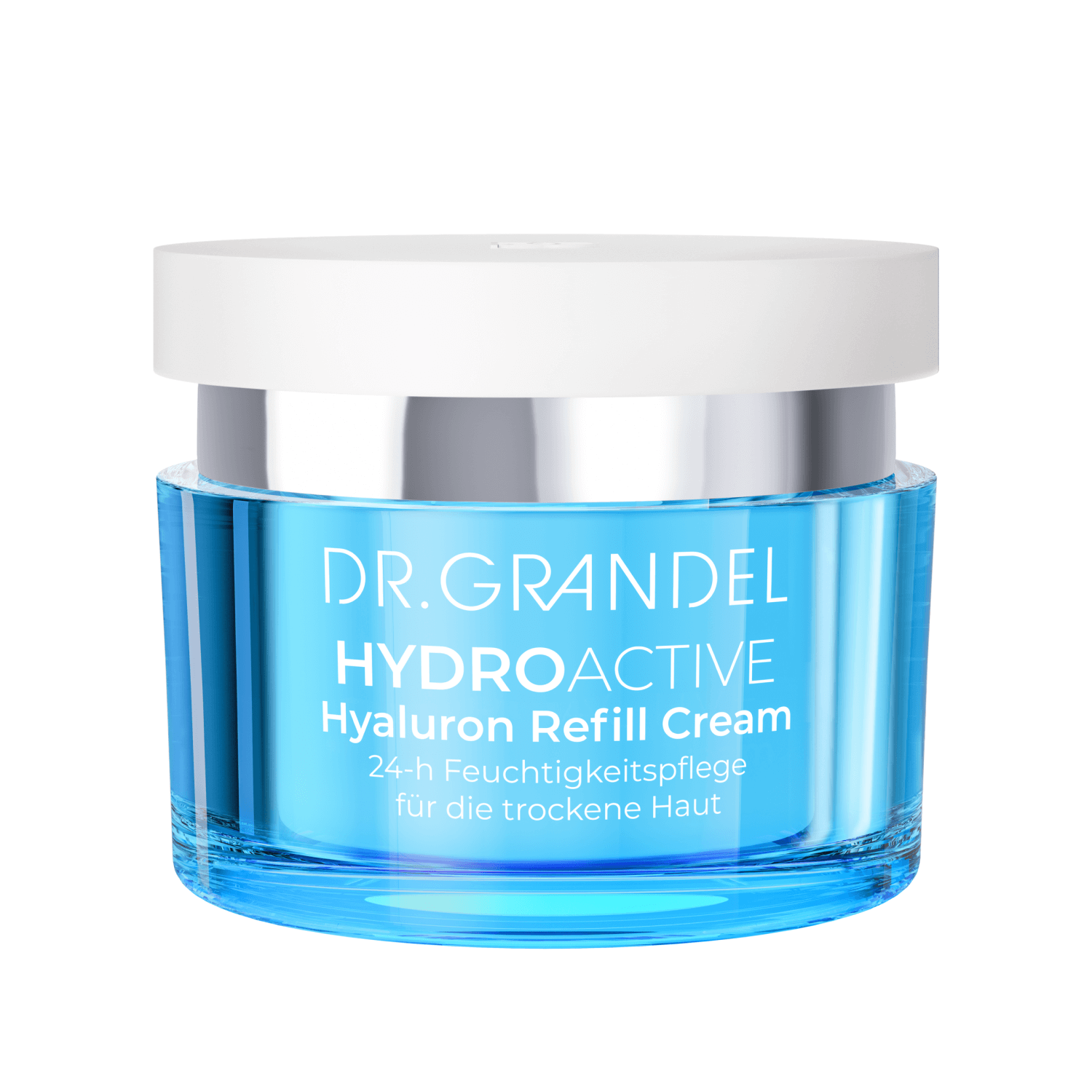 DR. GRANDEL, drėkinamasis kremas sausai odai HYDRO ACTIVE HYALURON REFILL CREAM, 50 ml