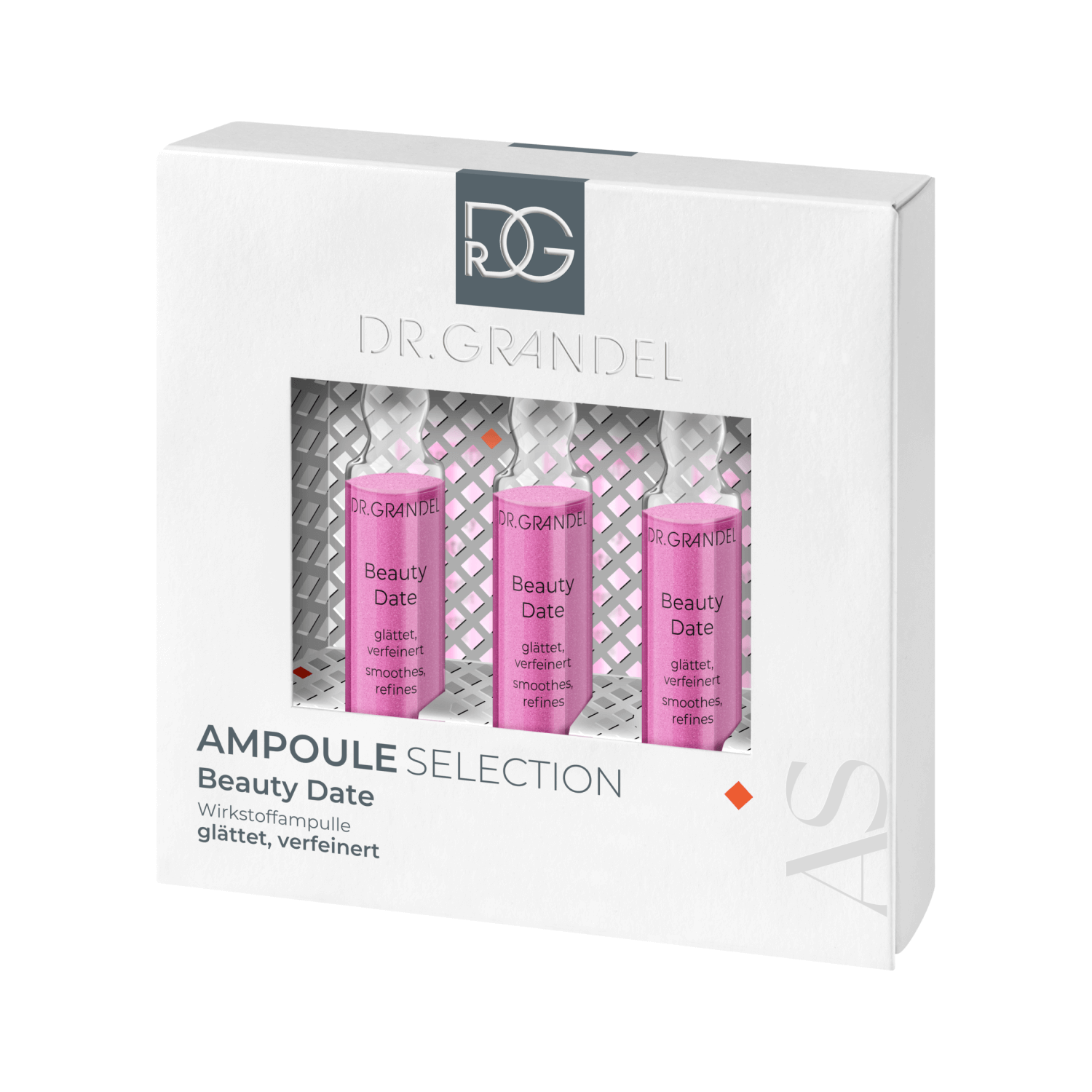 DR. GRANDEL, aktyvių ingredientų koncentrato ampulės BEAUTY DATE, 3x3 ml