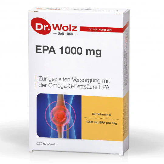 DR. WOLZ, EPA 1000 mg, 60 kapsulių