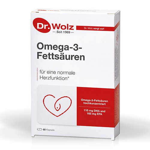 DR. WOLZ, Omega 3, 60 kapsulių