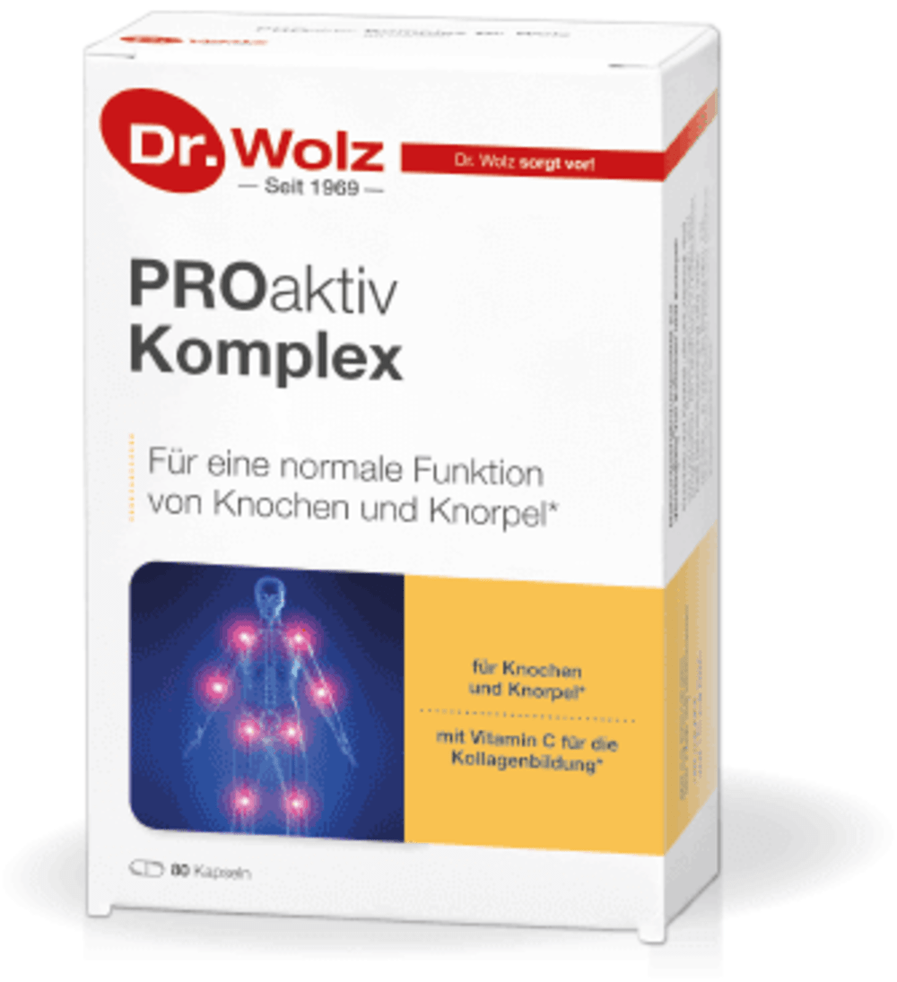 DR. WOLZ, PROAKTIV KOMPLEX, 60 + 20 kapsulių