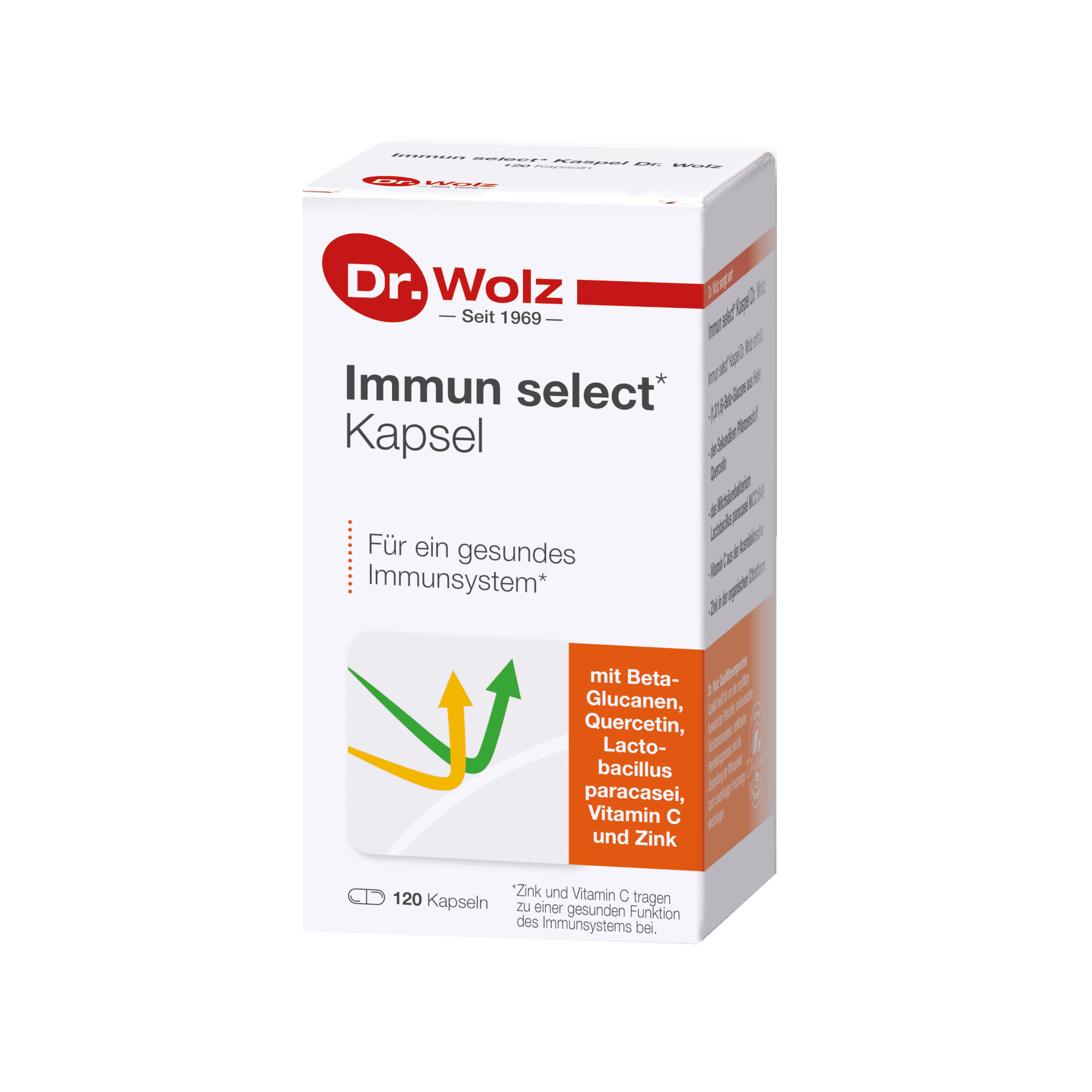 DR. WOLZ Immun Select, 120 kapsulių
