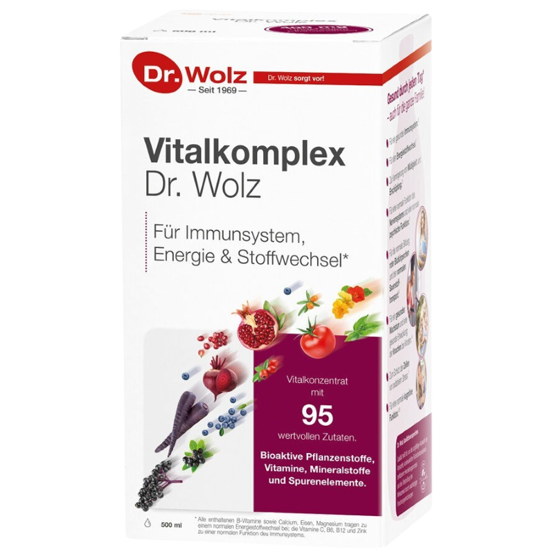 DR. WOLZ,  Vitalkomplex koncentruotas skystis, 500 ml