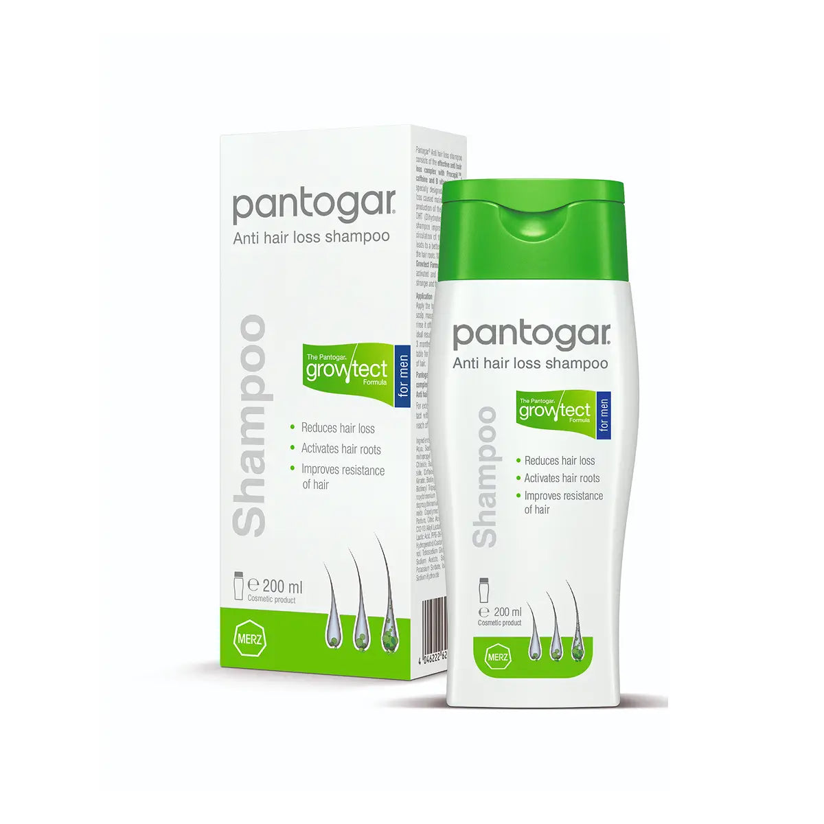 PANTOGAR, šampūnas vyrams, 200ml