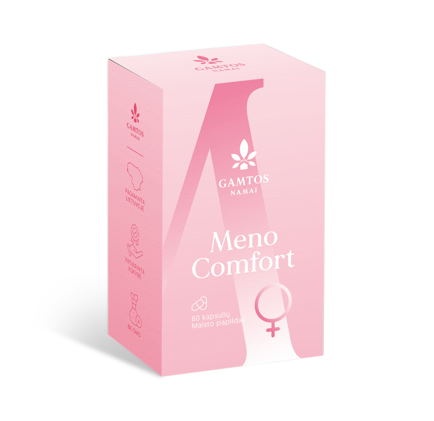 GAMTOS NAMAI, KOMPLEKSAS MENOPAUZEI MENO COMFORT, 60 kapsulių