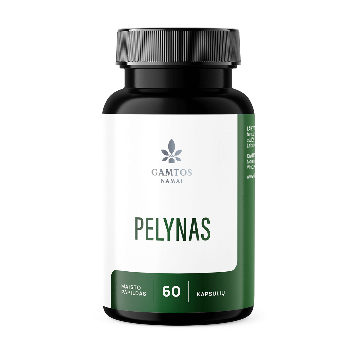 GAMTOS NAMAI, PELYNAS,  60 kapsulių
