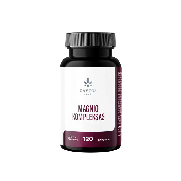 GAMTOS NAMAI, MAGNIO KOMPLEKSAS, 120 kapsulių
