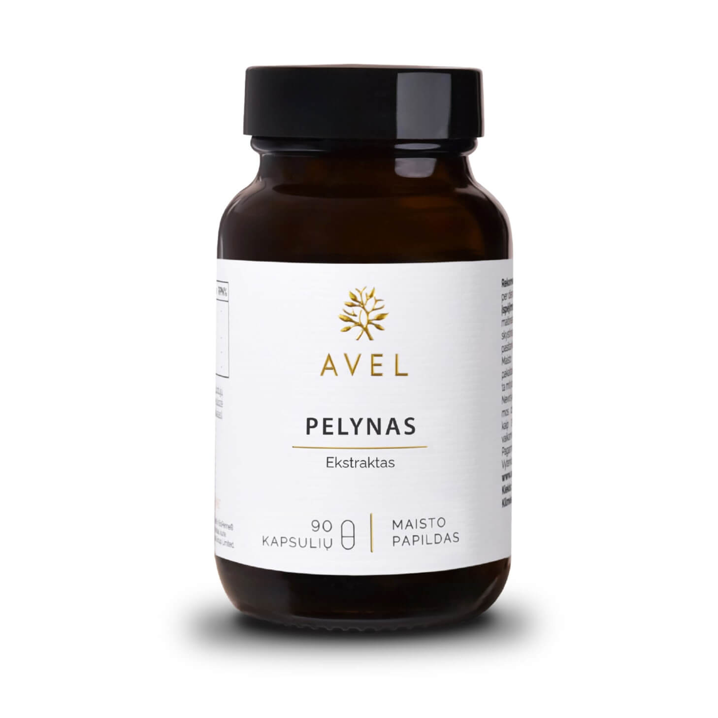 AVEL, PELYNAS, 90 kapsulių