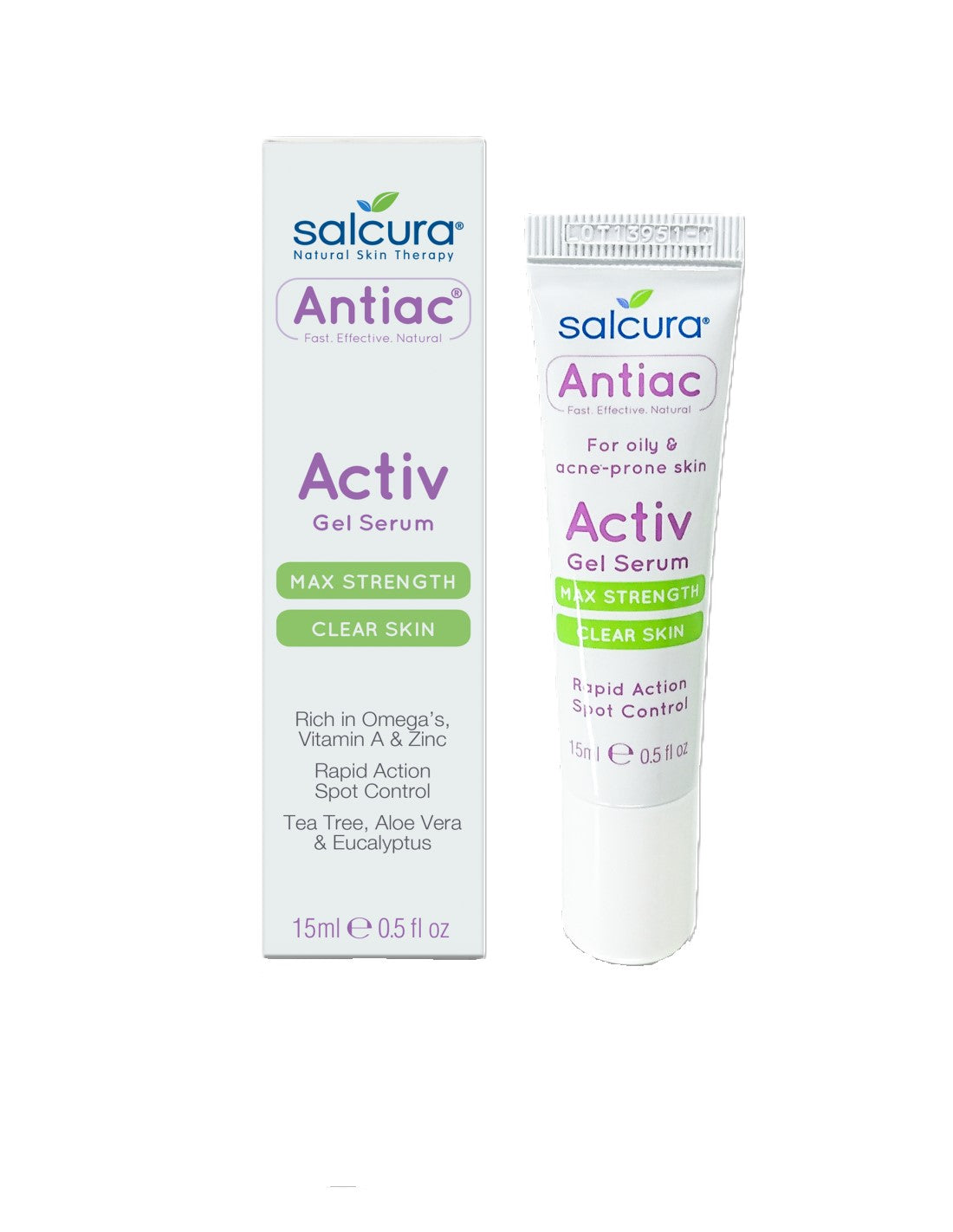 SALCURA, ANTAIC, taškinė priemonė nuo spuogų, 15ml