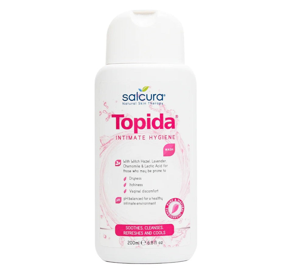 SALCURA, intymios higienos prausiklis, TOPIDA, 200ml