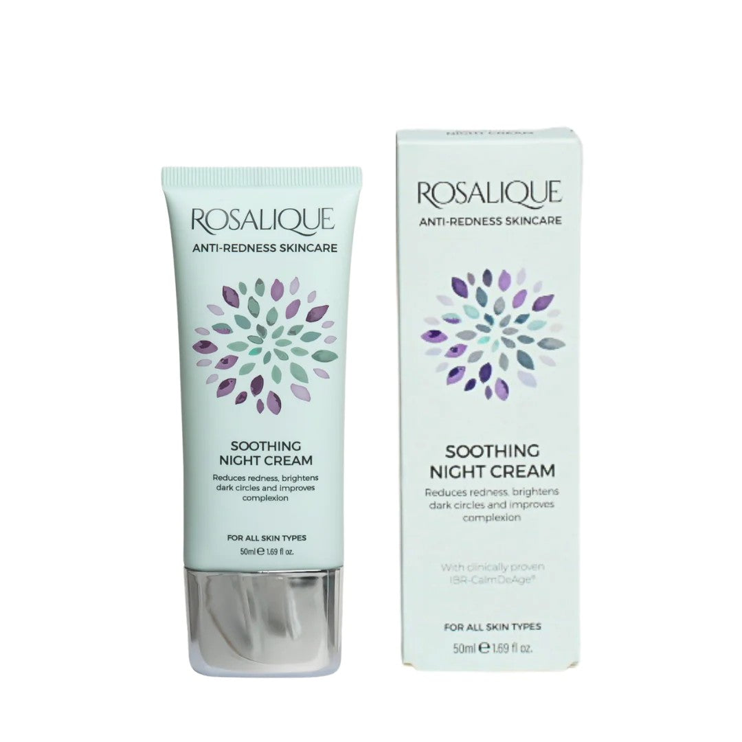ROSALIQUE SOOTHING NIGHT CREAM raminantis naktinis kremas, 50ml
