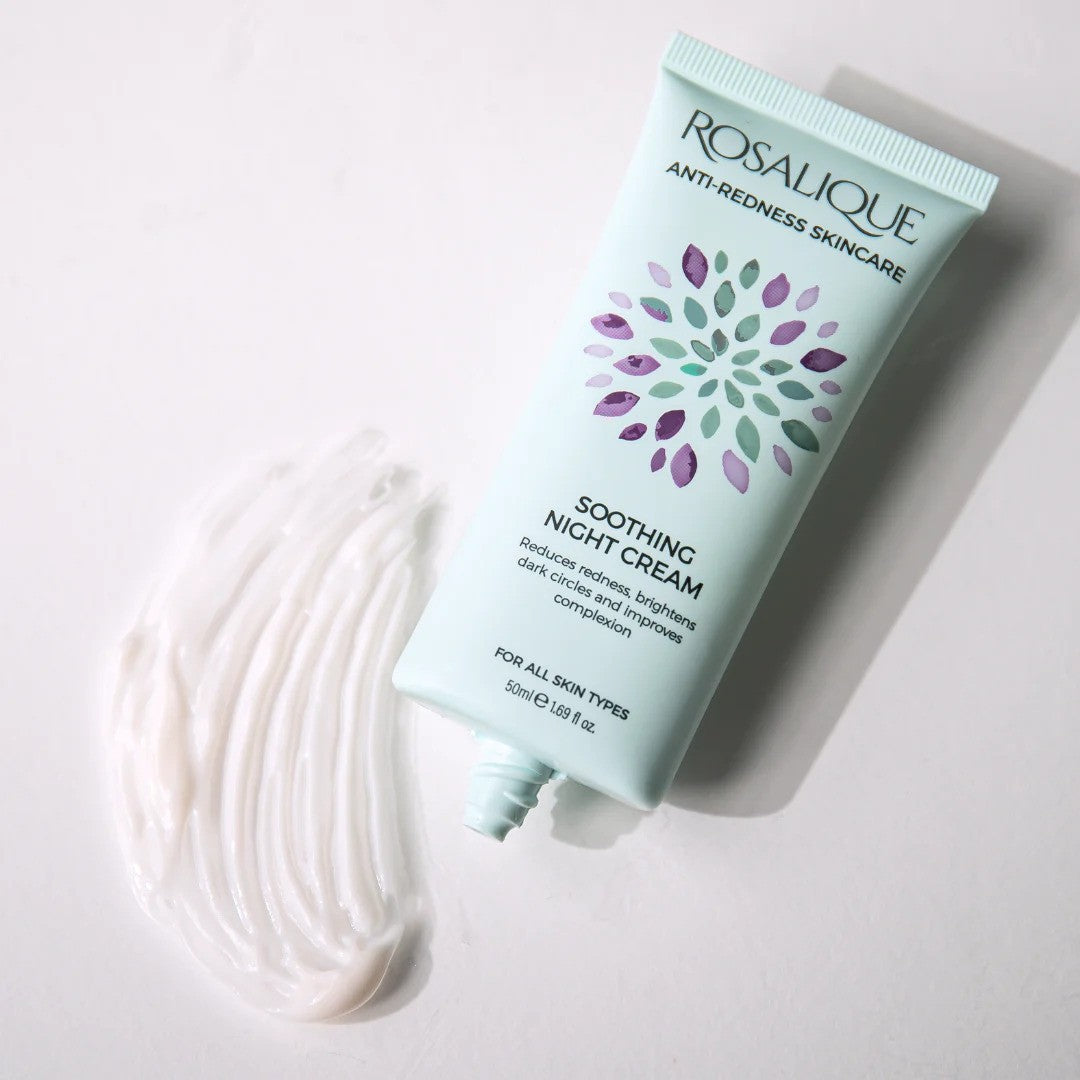 ROSALIQUE SOOTHING NIGHT CREAM raminantis naktinis kremas, 50ml