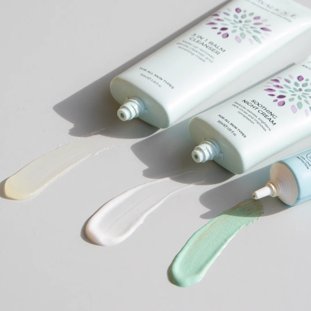 ROSALIQUE MIRACLE rinkinys: dieninis kremas 30 ml, valomasis balzamas 100 ml, naktinis kremas 50 ml