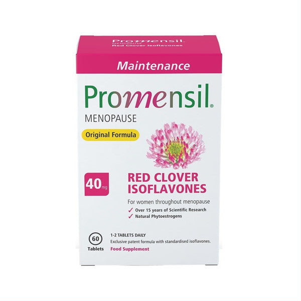 PROMENSIL, raudonojo dobilo izoflavonai MENOPAUSE, 40 mg