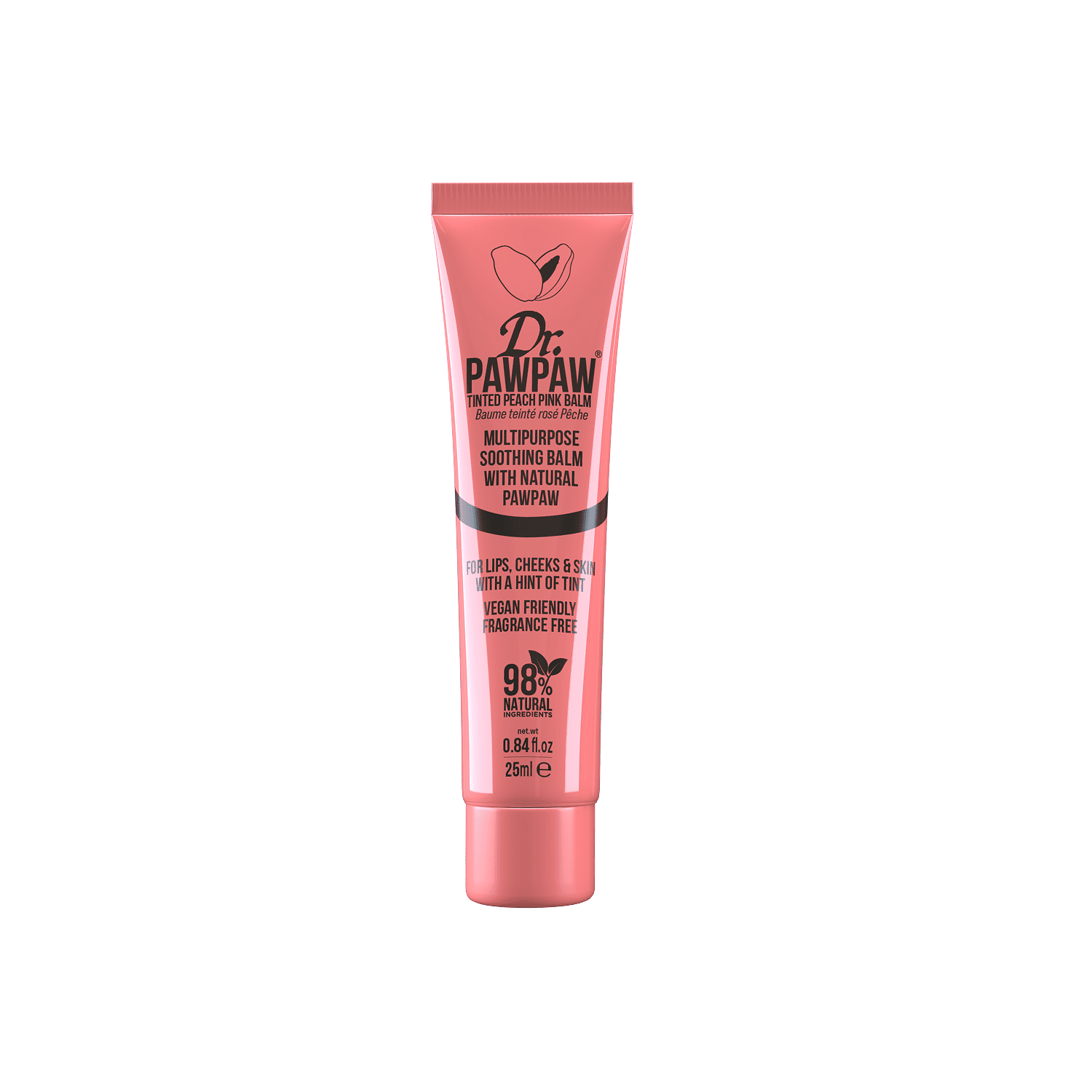 Dr.PAWPAW Peach Pink lūpų balzamas 25ml