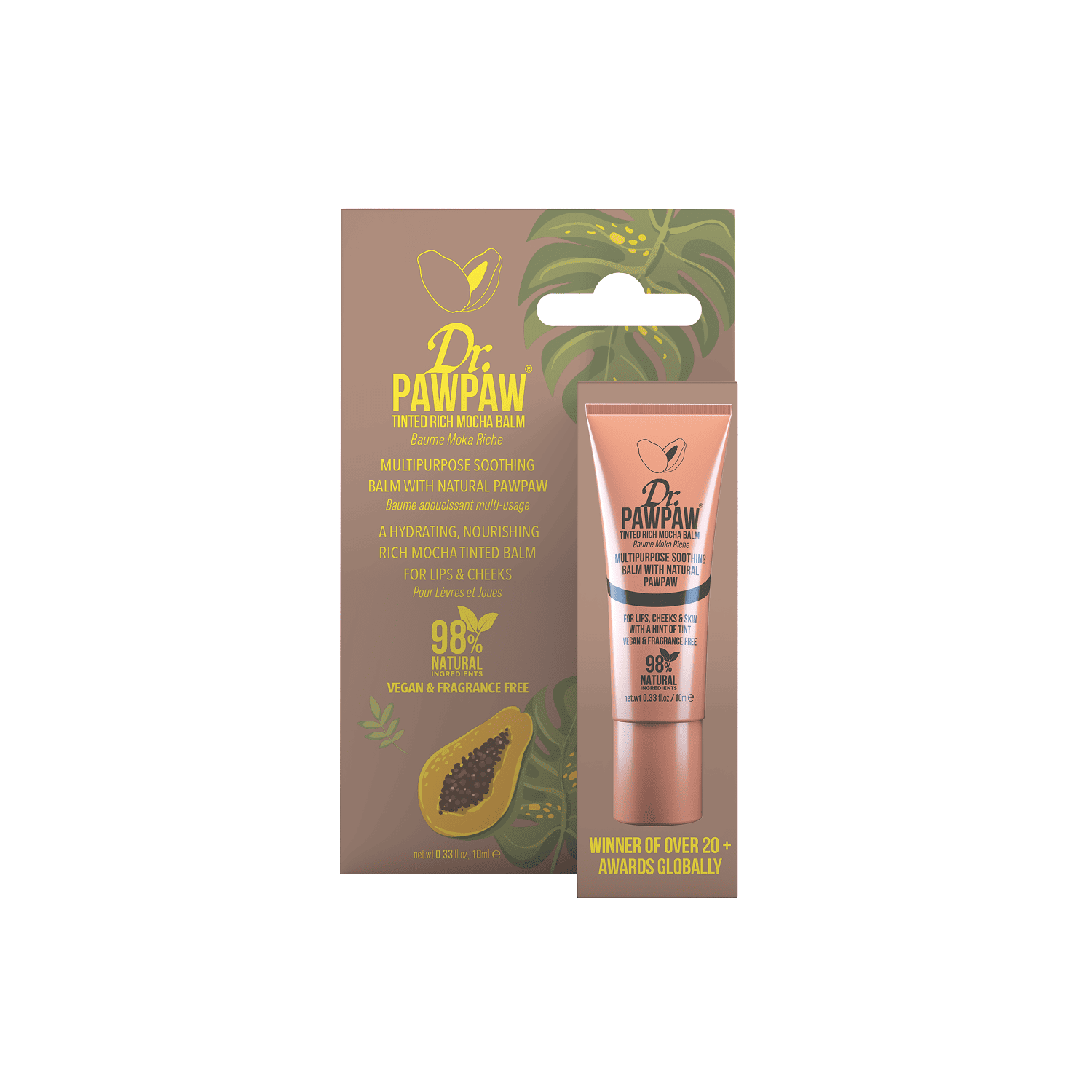Dr.PAWPAW Rich Mocha lūpų balzamas 10ml
