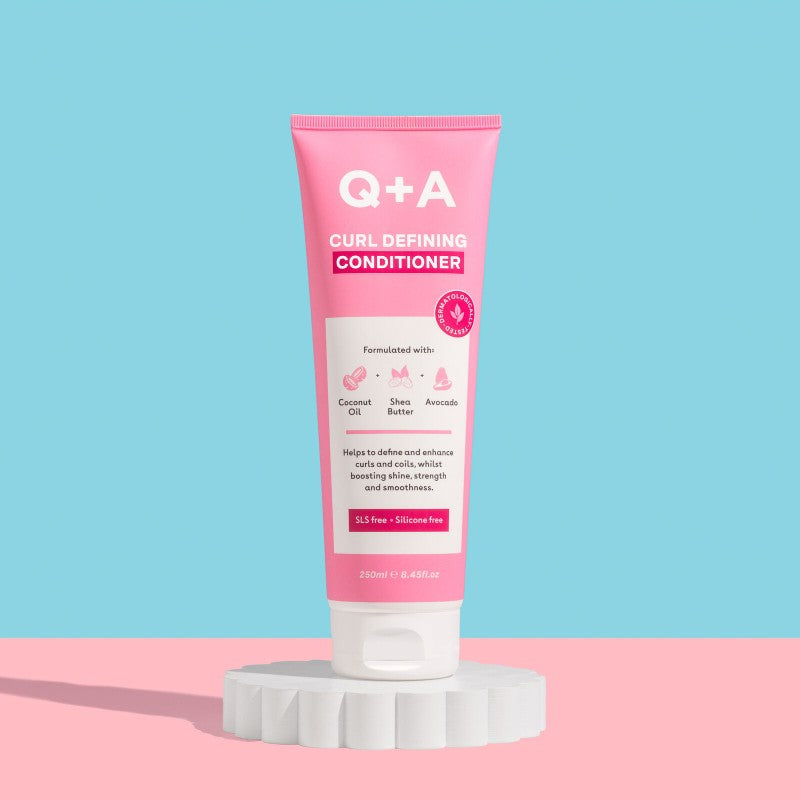 Q+A, Curl Defining Conditioner Kondicionierius garbanotiems plaukams, 250ml