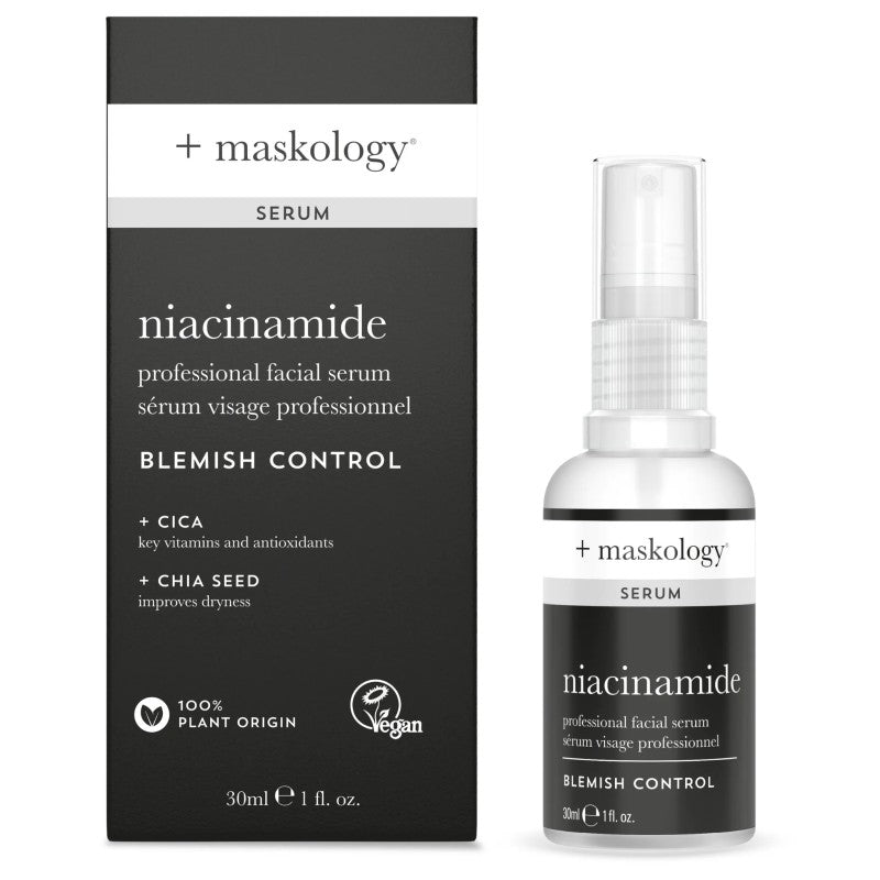MASKOLOGY, NIACINAMIDE Professional Facial Serum Veido serumas su niacinamidu, 30ml