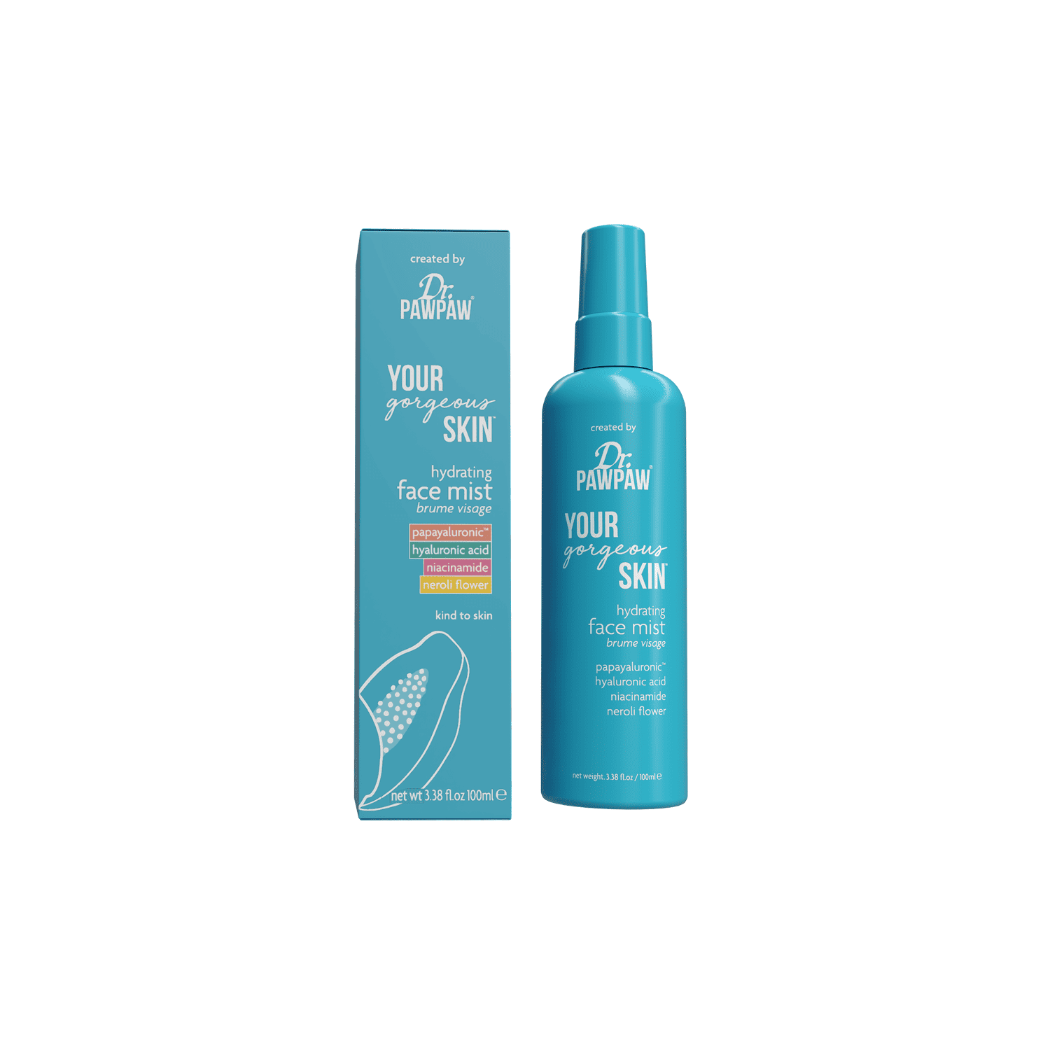 Dr.PAWPAW Hydrating Face drėkinamoji veido dulksna 100ml