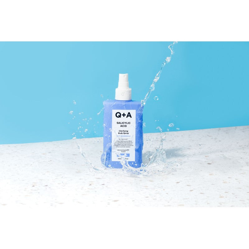 Q+A, Salicylic Acid Body Spray Kūno dulksna su salicilo rūgštimi, 150ml