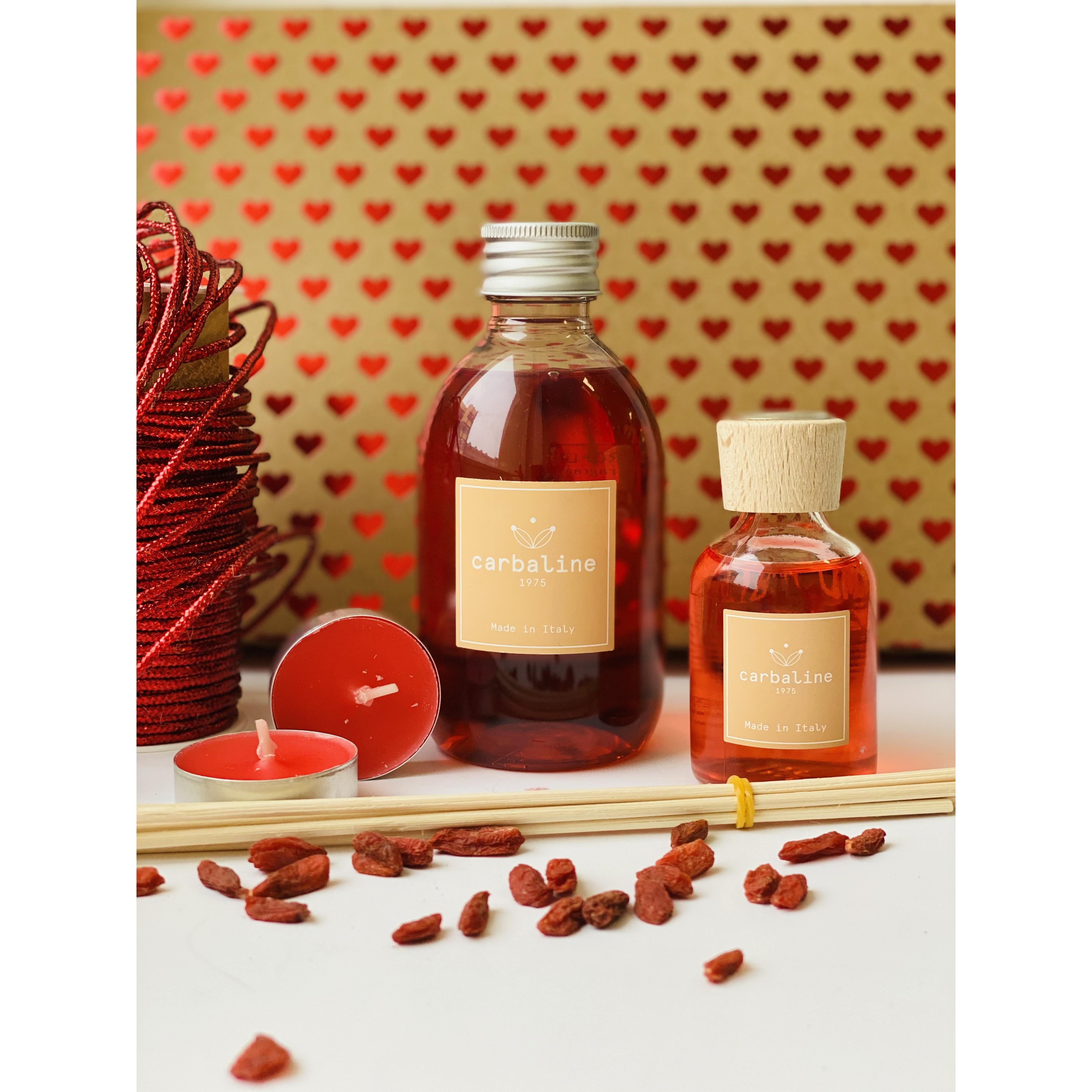 CARBARINE, namų kvapų rinkinys Red Wine su papildymu, 50ml+ 250ml