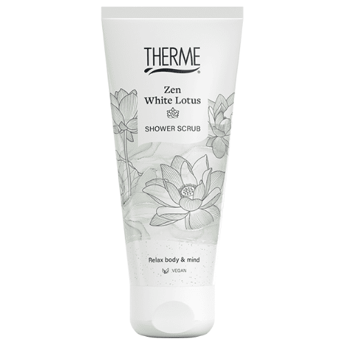 THERME, zen white lotus kūno šveitiklis, 200 ml