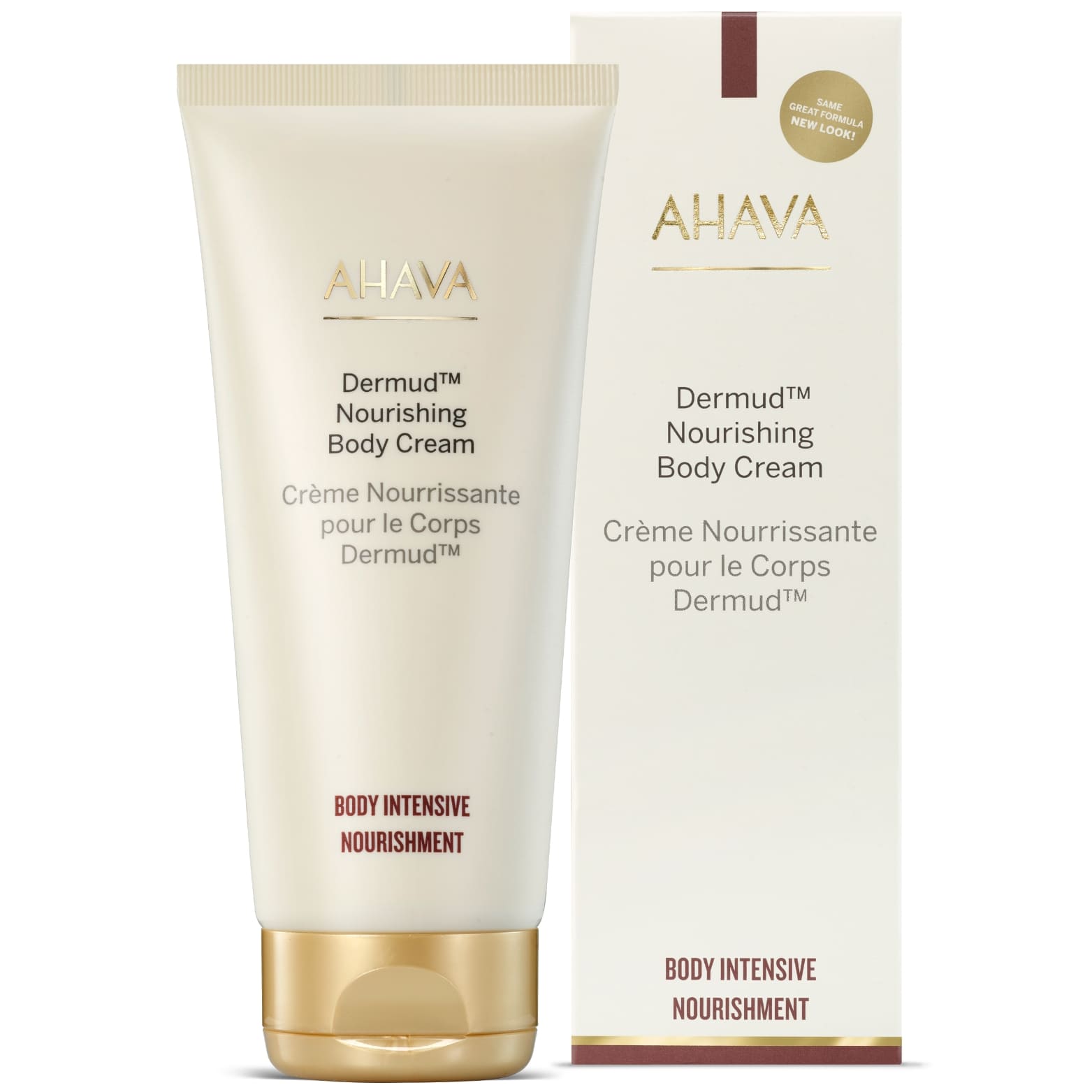 AHAVA, dermud™ maitinamasis kūno kremas, 200 ml