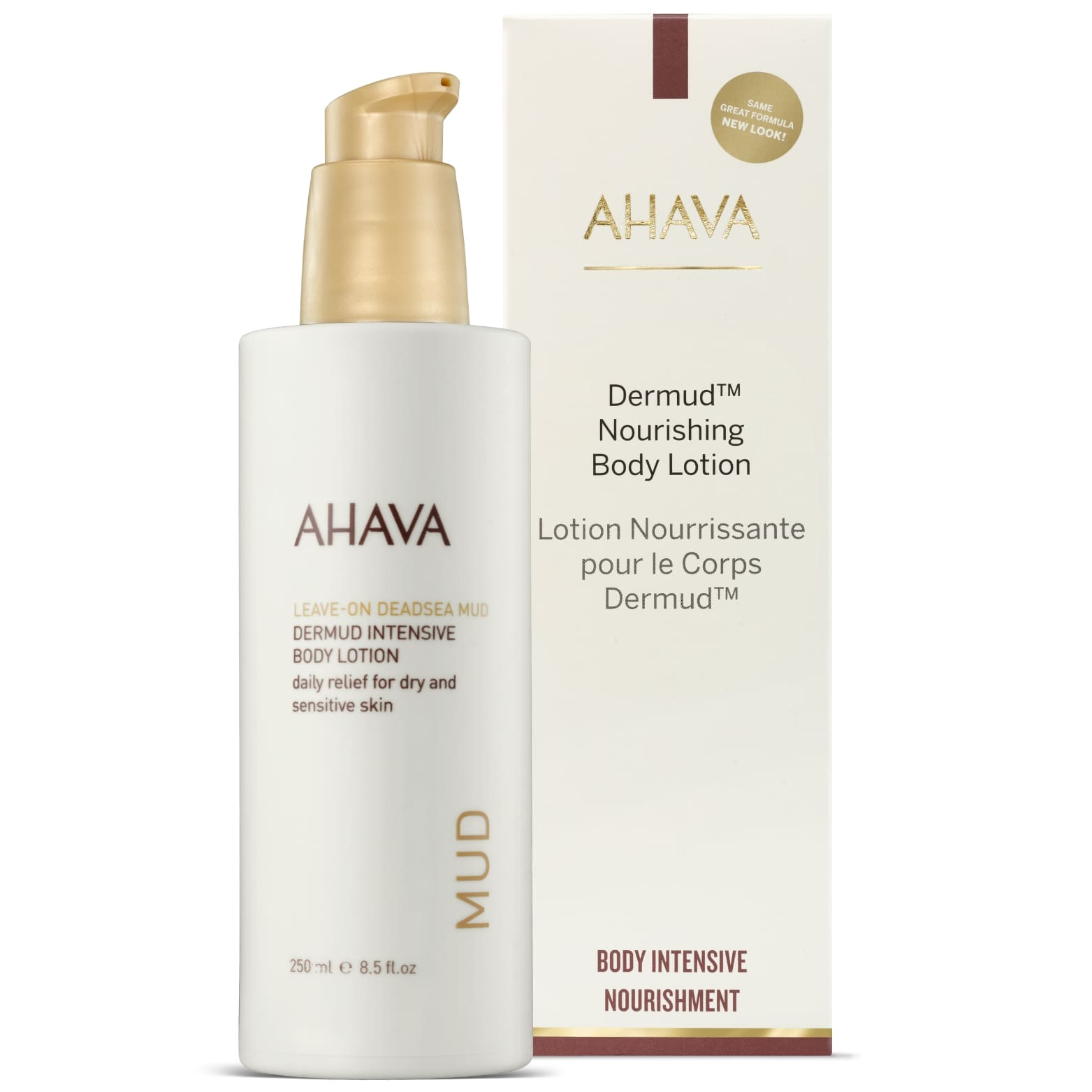 AHAVA, dermud™ maitinantis kūno losjonas, 250 ml