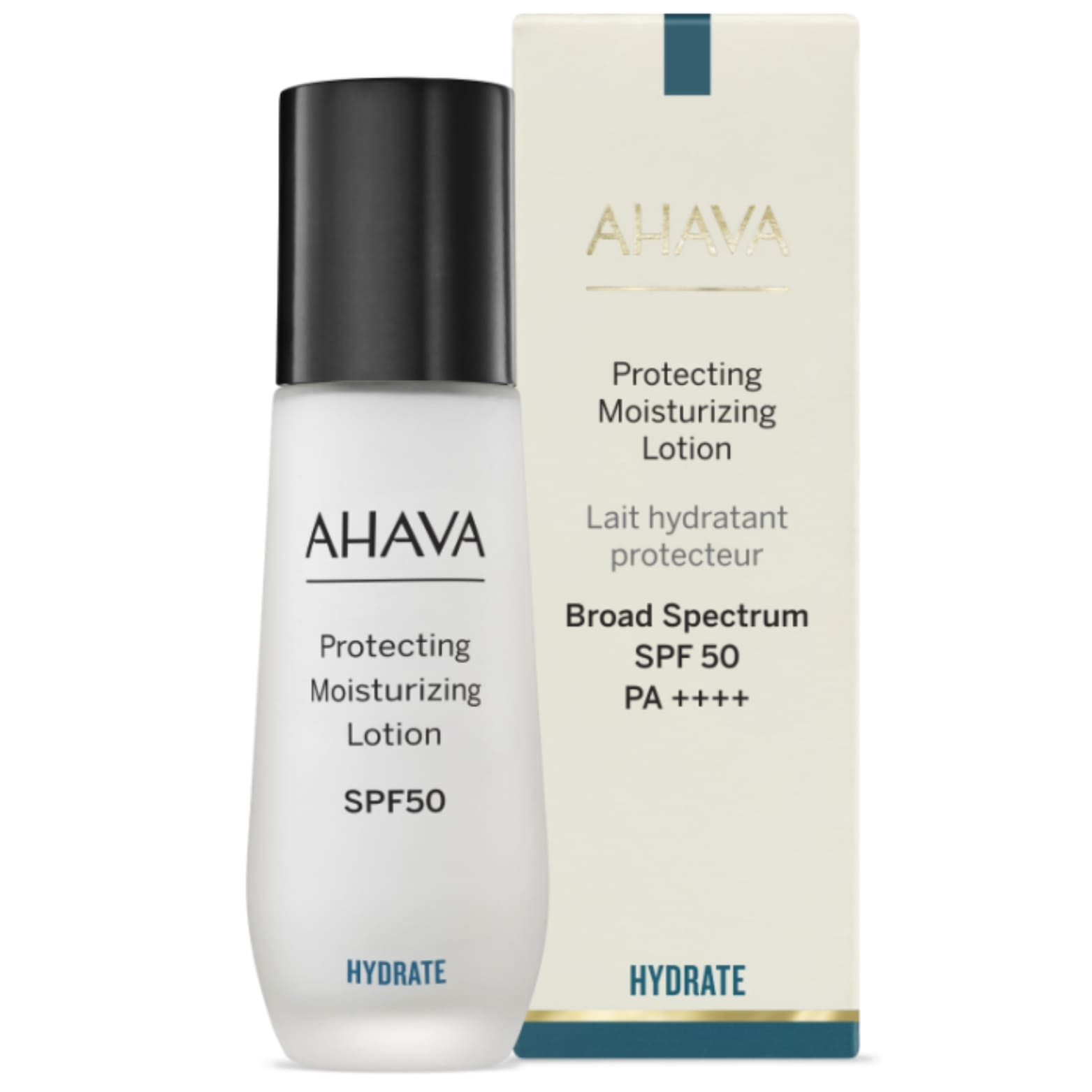 AHAVA, hydrate apsauginis drėkinantis veido losjonas spf50, 50 ml