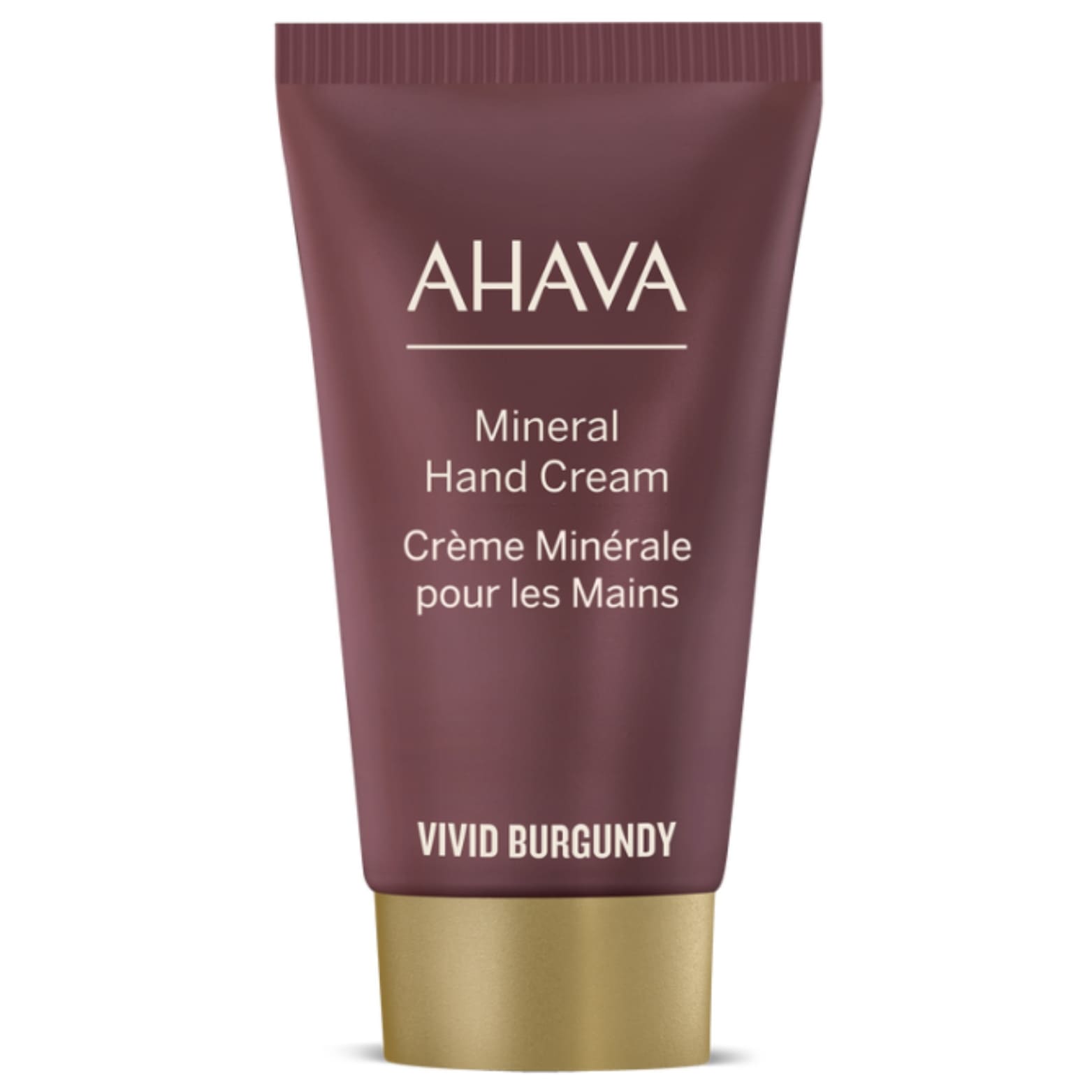 AHAVA, mineral vivid burgundy rankų kremas, 40 ml