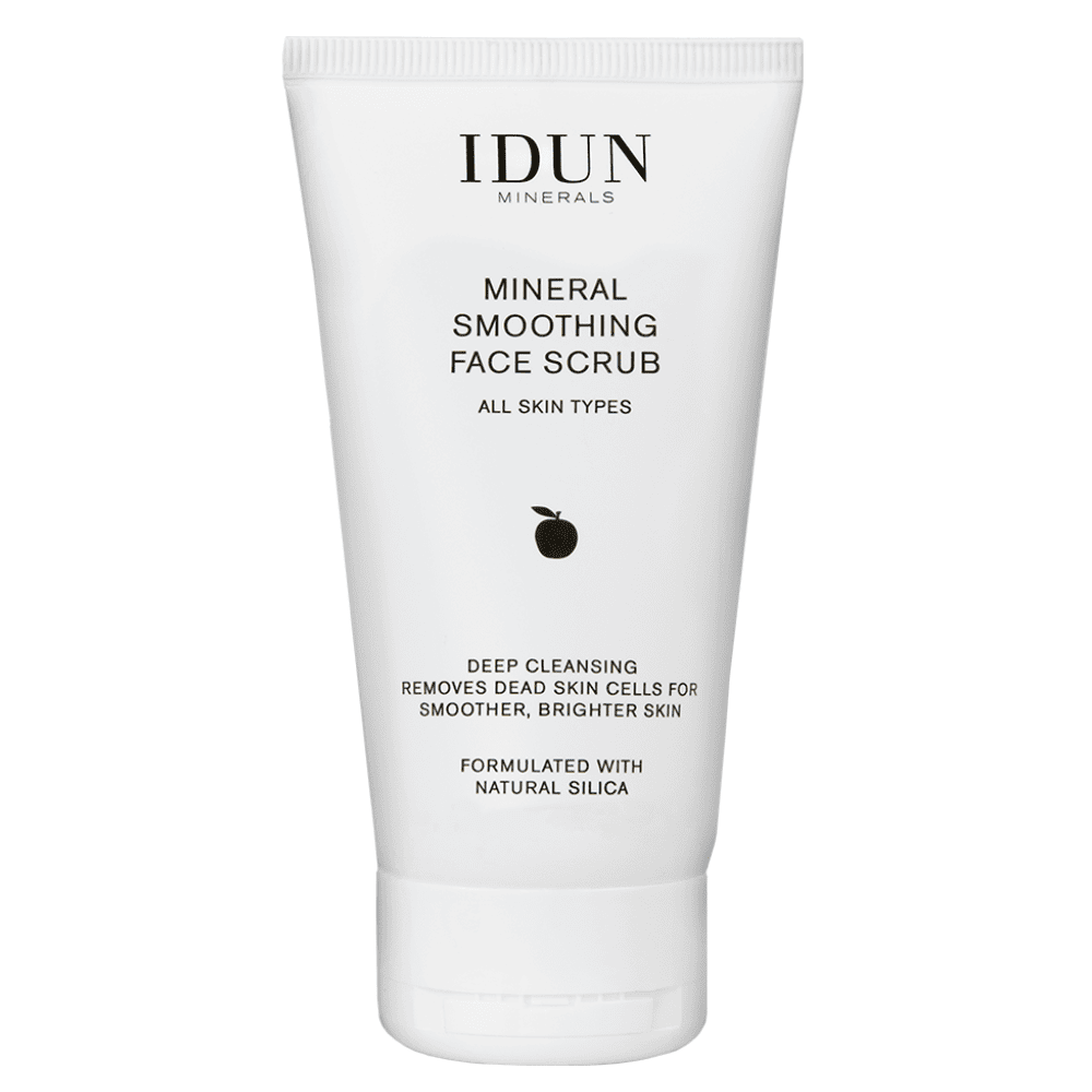 IDUN Minerals glotninamasis mechaninis veido šveitiklis, visiems odos tipams, 75 ml