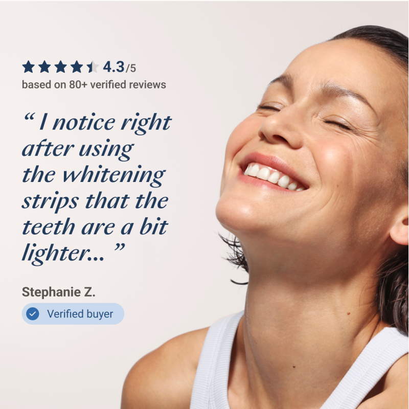 Alpine White, Whitening Strips Sensitive Balinančios juostelės jautriems dantims, 7 poros