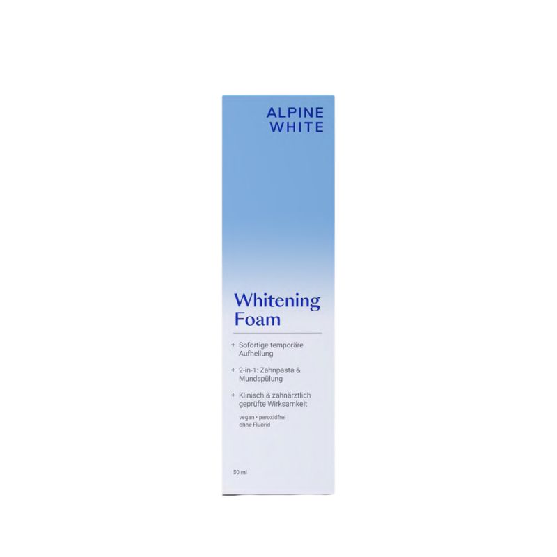 Alpine White, Whitening Foam Balinančios dantų putos, 50ml