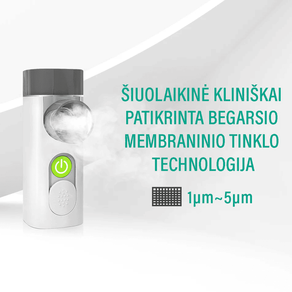 EVOLU inhaliatorius NANO AIR, 1 vnt.