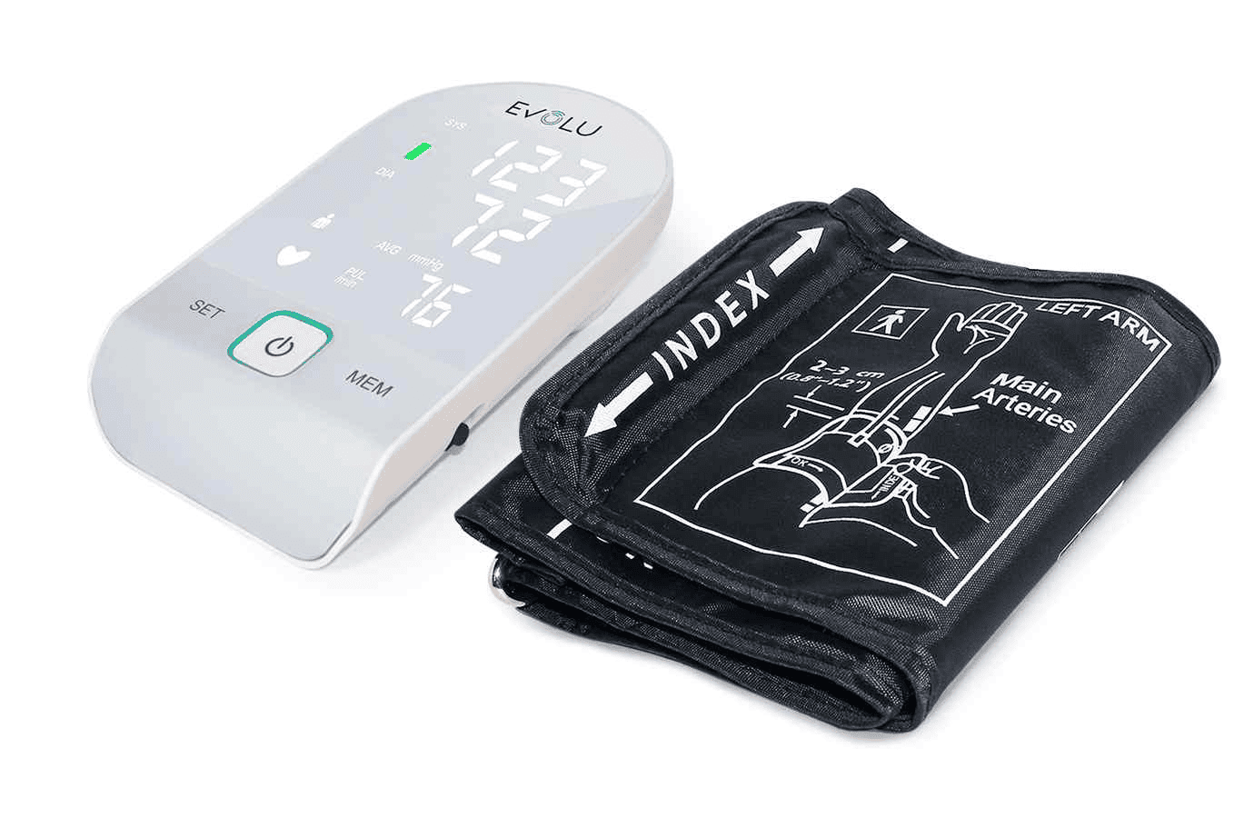 EVOLU kraujospūdžio matuoklis Intelligent, 1 vnt.