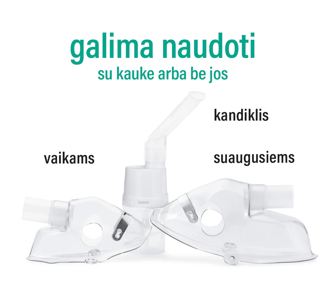 EVOLU kompresorinis inhaliatorius, 1 vnt.